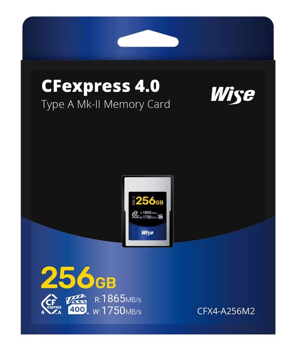 Wise CFexpress 4.0 Type A Mk-II Memory Card  256GB