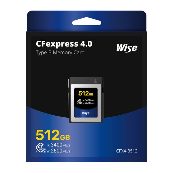 Wise CFexpress 4.0 Type B Speicherkarte  512 GB 