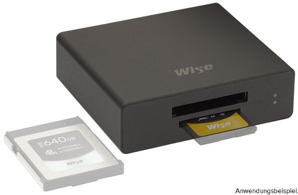 Wise CFexpress Type B / SD UHS-II Card Reader 