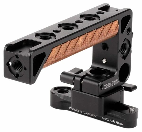 Wooden Camera NATO Handle Plus V2 Kit (70mm Rail, 1.67 Zoll Screw Channel) 