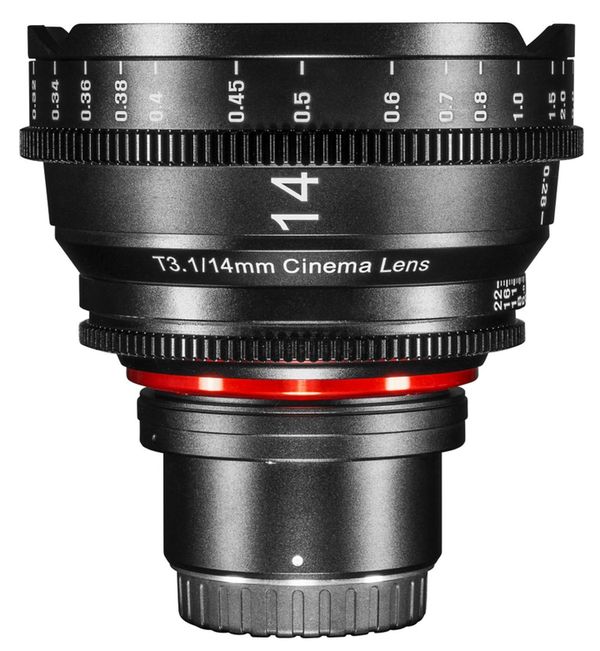 XEEN Cinema 14mm T/3,1  Micro Four Thirds