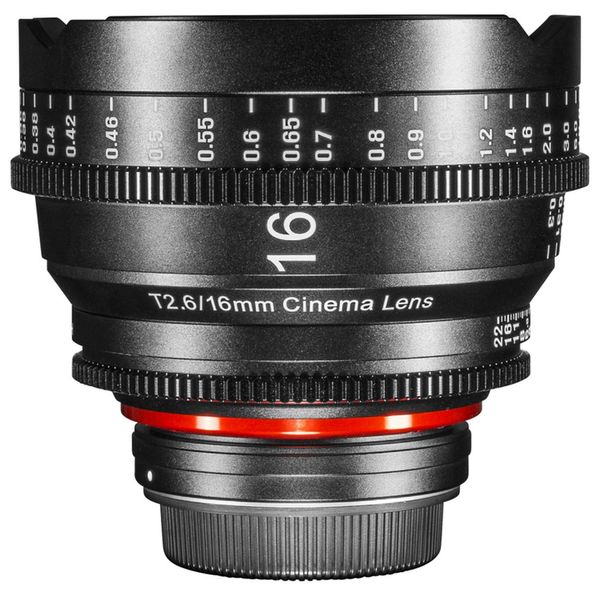 XEEN Cinema 16mm T/2,6 Vollformat  Sony FE-Mount