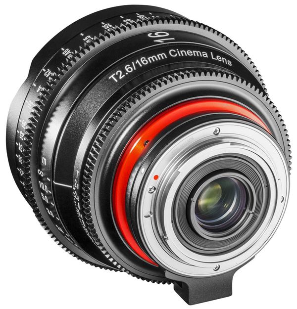 XEEN Cinema 16mm T/2,6 Vollformat  Sony FE-Mount