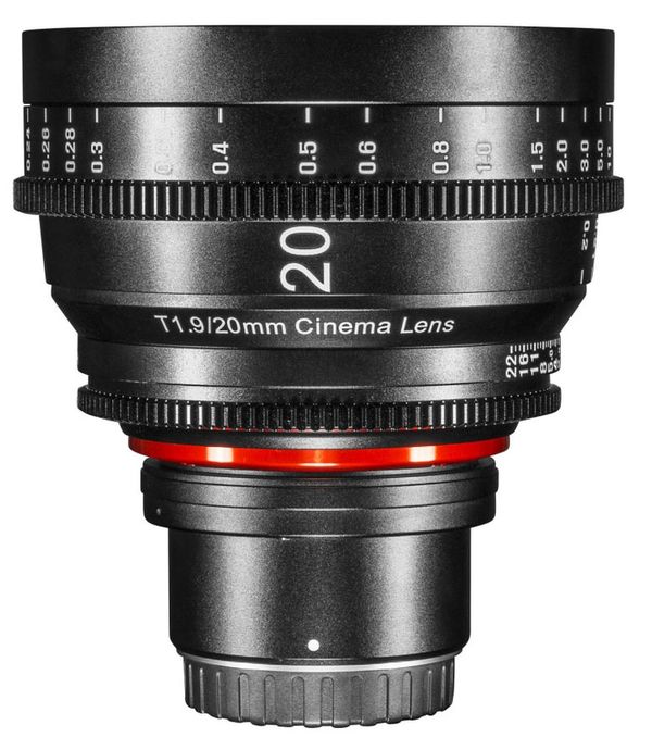 XEEN Cinema 20mm T/1,9  Micro Four Thirds