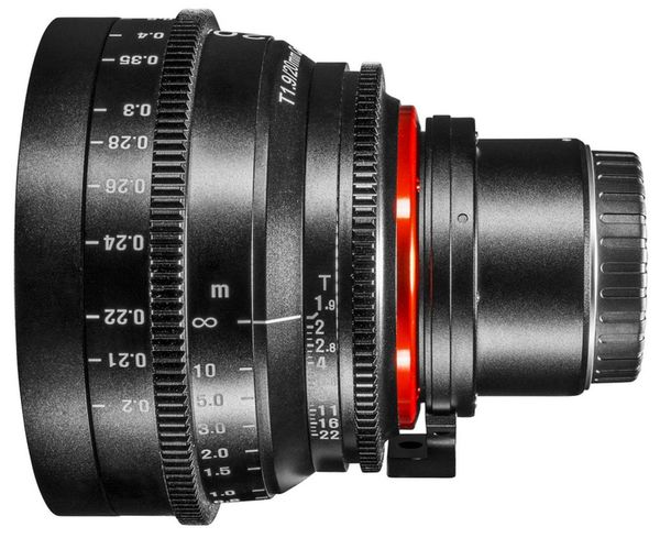 XEEN Cinema 20mm T/1,9  Micro Four Thirds