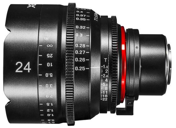 XEEN Cinema 24mm T/1,5  Micro Four Thirds