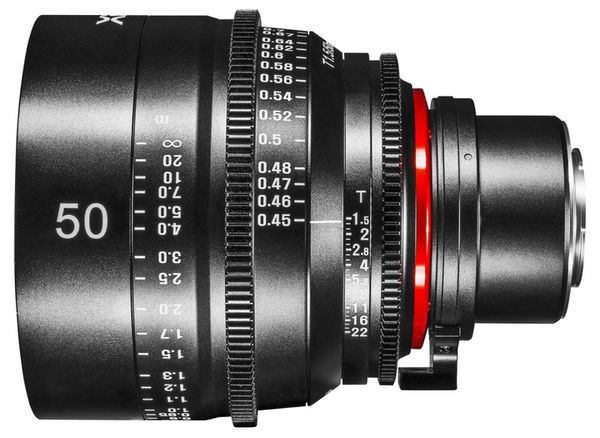 XEEN Cinema 50mm T/1,5  Micro Four Thirds