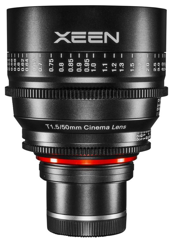 XEEN Cinema 50mm T/1,5 Vollformat  Sony FE-Mount