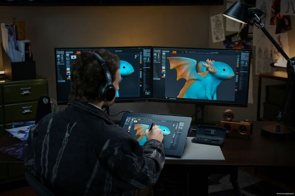 Xencelabs Pen Display 16 Studio Series inkl.Tischaufsteller + Zubehör 