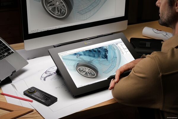 Xencelabs Pen Display 16 Studio Series inkl.Tischaufsteller + Zubehör 