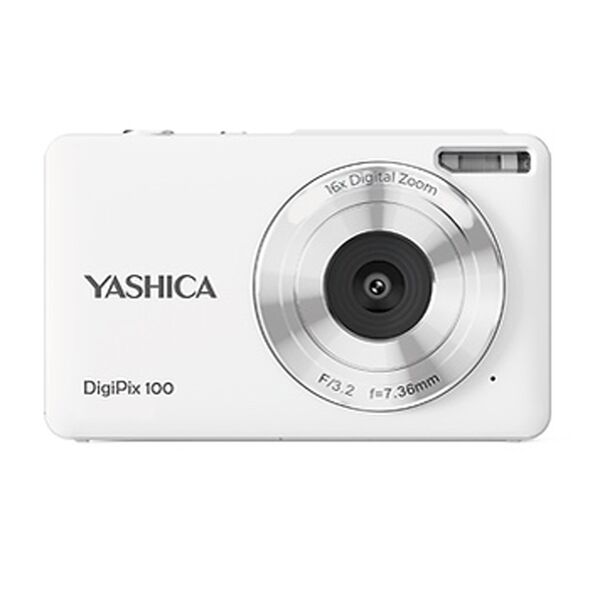 Yashica DigiPix 100 weiß Digitalkamera 
