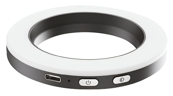 Yashica Ringleuchte mit 49mm Ring Adapter 