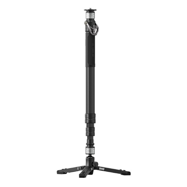 YC Onion PINETA Carbon Fiber Monopod with Carbon Fiber extension tube,fluid head 