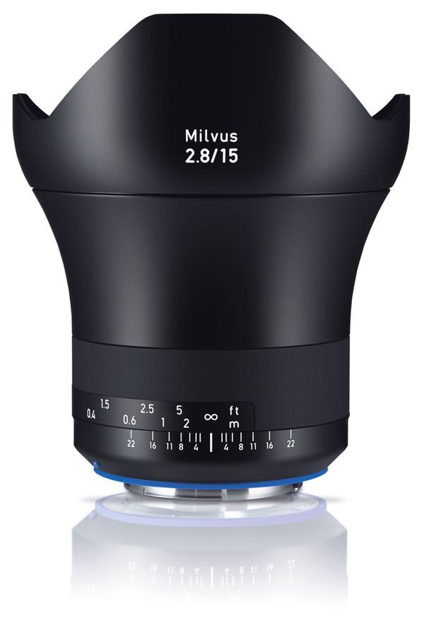 Zeiss Milvus 15mm f/2,8 ZE  Canon EF