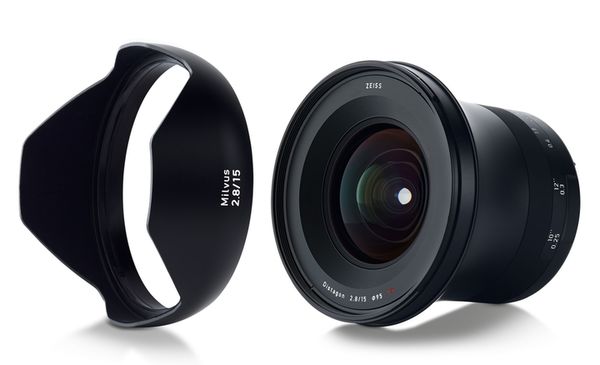 Zeiss Milvus 15mm f/2,8 ZE  Canon EF