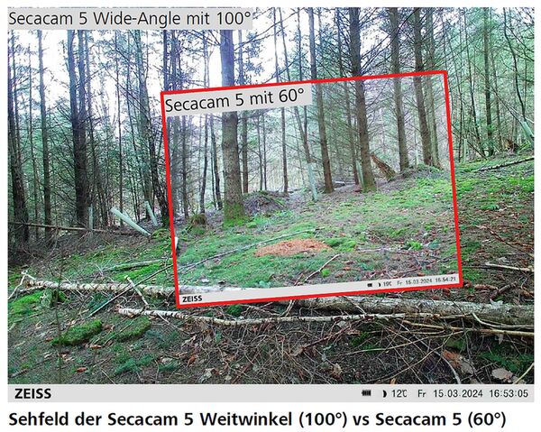 Zeiss Secacam 5  100° / Weitwinkel