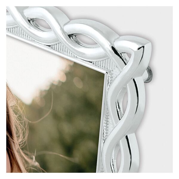 ZEP Bizet Metallrahmen zum Stellen  10x15 cm silber