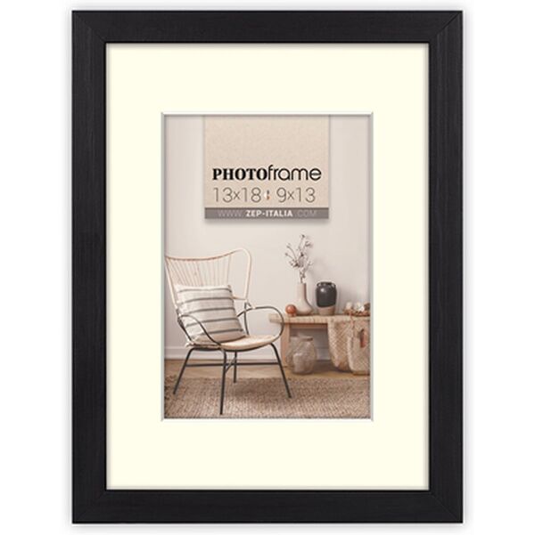 ZEP Fotorahmen Malmo Schwarz  V4546B  7x10 / 10x15 cm