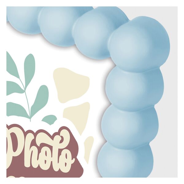 ZEP Pop Holzrahmen zum Hängen und Stellen  10x15 cm blau