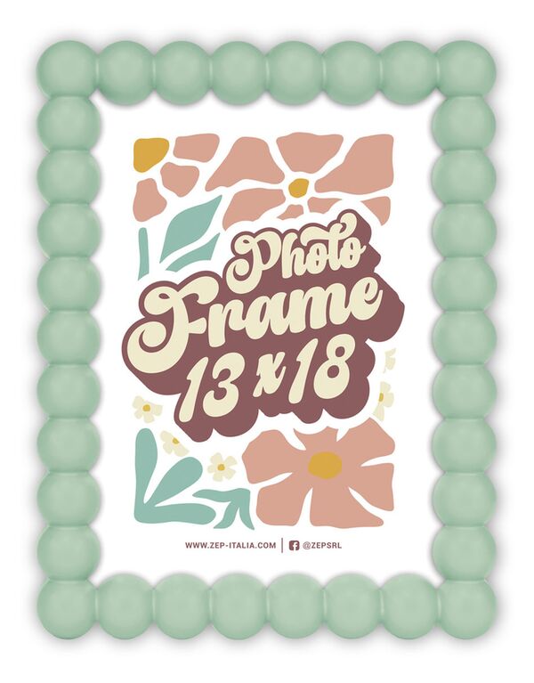 ZEP Pop Holzrahmen zum Hängen und Stellen  10x15 cm grün