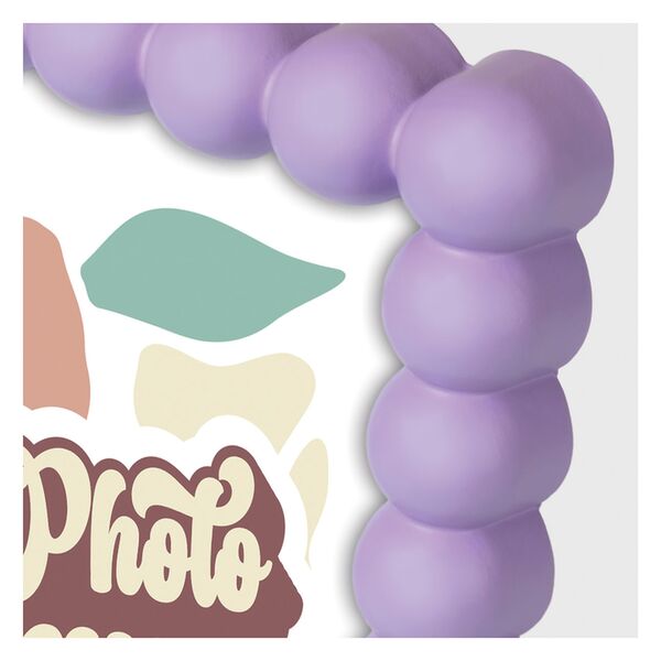 ZEP Pop Holzrahmen zum Hängen und Stellen  10x15 cm violett