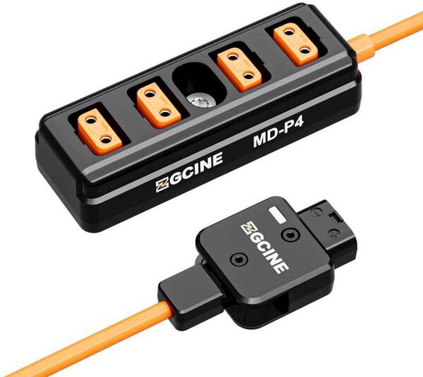 ZGCINE D-Tap To 4 Port Splitter Adapter (MD-P4) 
