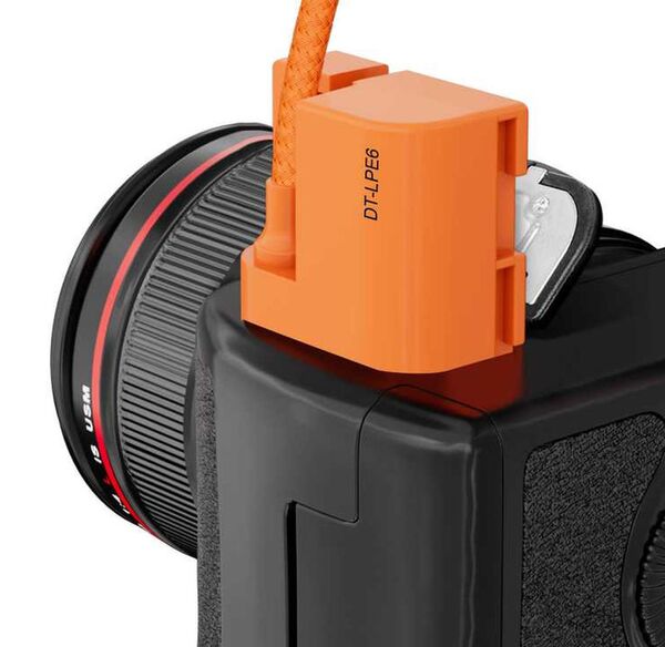 ZGCINE D-Tap To LPE6 Dummy Battery Cable (DT-LPE6) 