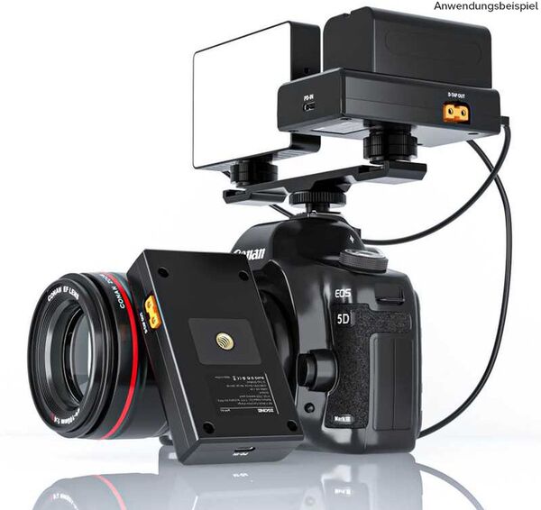 ZGCINE NPF USB-C Multi-Charger/ Adapter D-Tap/USB-C PD/USB-A (NPF-01) 