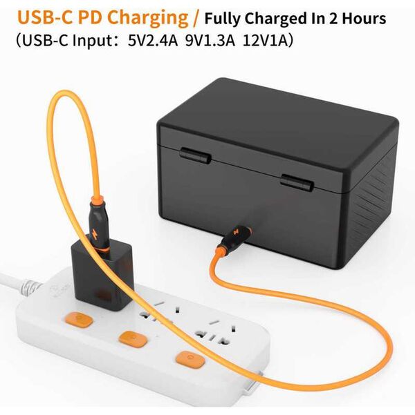 ZGCINE Red Wireless Go & ME Ladegerät (PS-R30-PRO) 