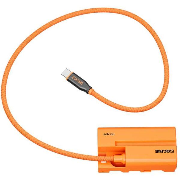 ZGCINE USB-C für NPF Dummy Battery Cable (PD-NPF) 