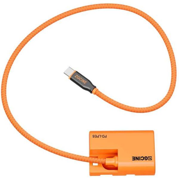 ZGCINE USB-C To LPE6 Dummy Battery Cable (PD-LPE6) 