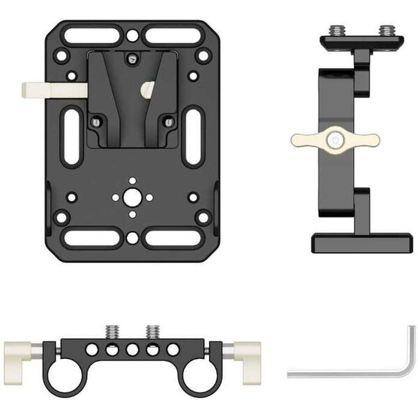 ZGCINE V-Lock Battery Mounting Platte w/ Adjustable Arm VR... 