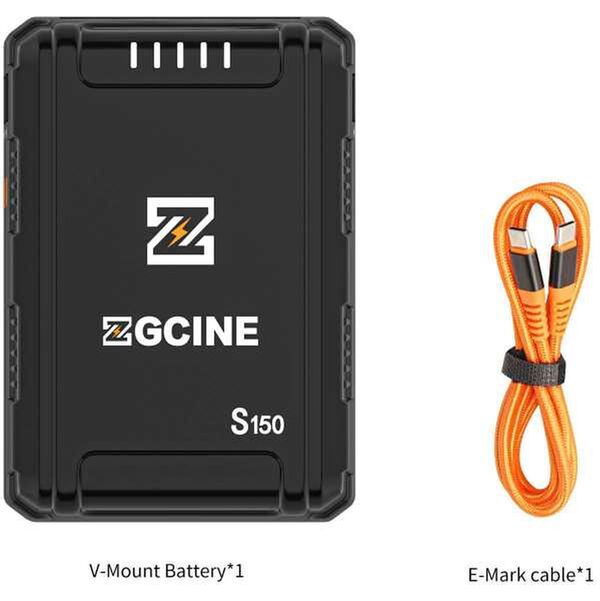 ZGCINE V-Mount Battery S-Serie  133WH ZG-S150
