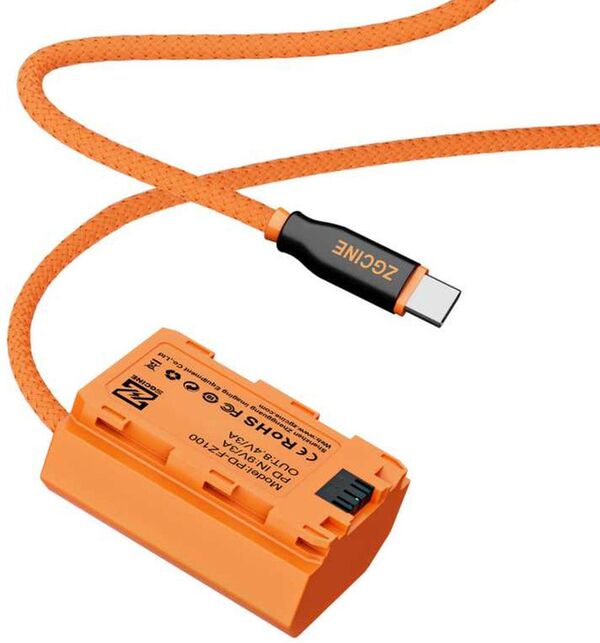 ZGCINE ZGCINE USB-C für NP-FZ100 Dummy Battery Cable 