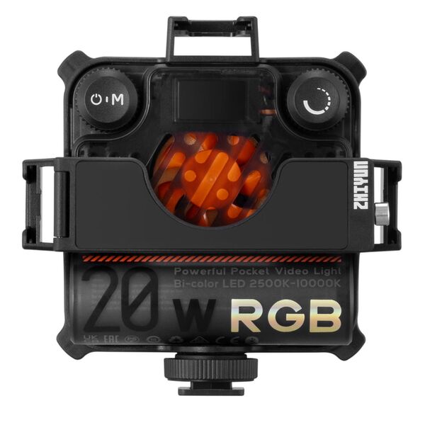 Zhiyun FIVERAY M20C  Combo - RGB LED Leuchte & Zubehör