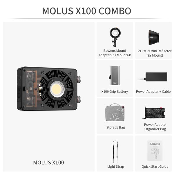 Zhiyun Molus X100  Combo