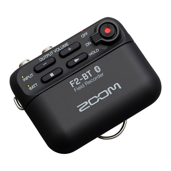 Zoom Field Recorder F2  Bluetooth und Lavalier Mic