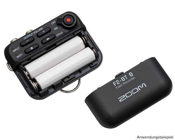 Zoom Field Recorder F2  Bluetooth und Lavalier Mic
