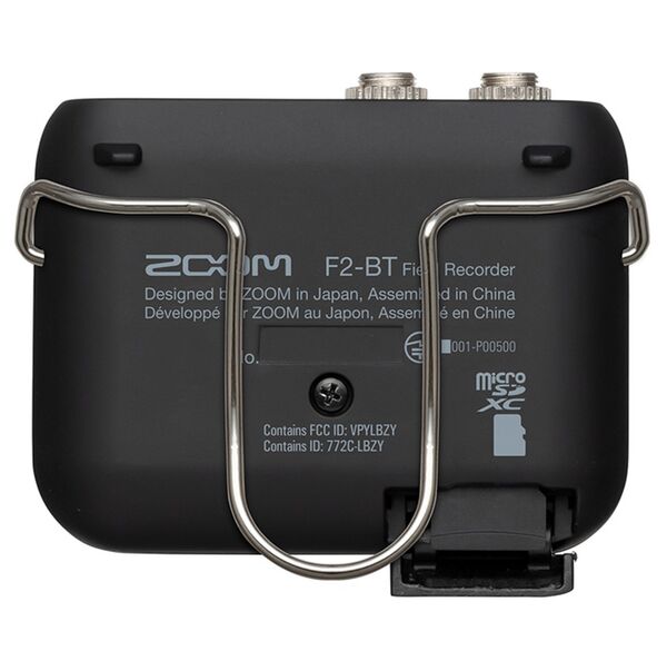 Zoom Field Recorder F2  Bluetooth und Lavalier Mic