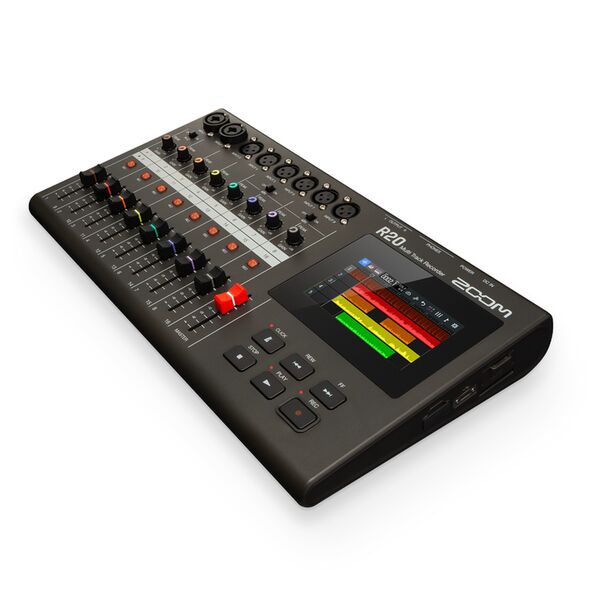 Zoom MultiTrak R20, schwarz 16-Spur-Recorder 