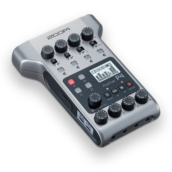 Zoom PodTrak P4 Podcaster Recorder 