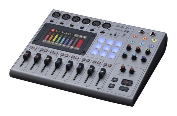 Zoom PodTrak P8 Podcaster Recorder 
