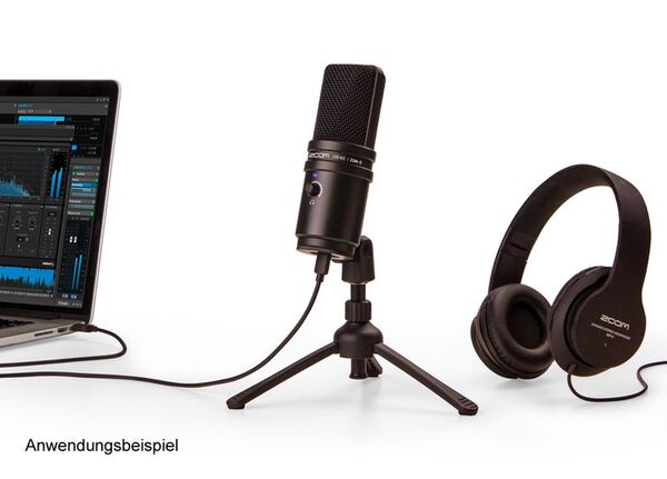 Zoom ZUM-2PMP USB, Podcast Mic Pack Mikrofon-Kit 