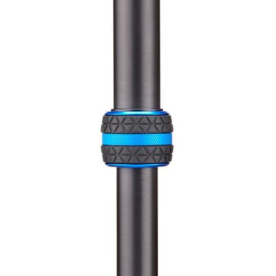 3 Legged Thing Taylor 2.0 Magnesiumlegierung Einbeinstativ,  Blau mit Docz Fußstabilisator