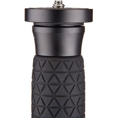 3 Legged Thing Taylor 2.0 Magnesiumlegierung Einbeinstativ,  schwarz mit Docz Fußstabilisator