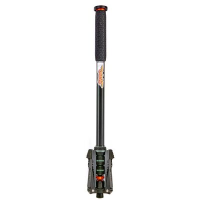 3 Legged Thing Trent 2.0, Einbeinstativ aus Aluminium  Grau mit Docz2 Fußstabilisator