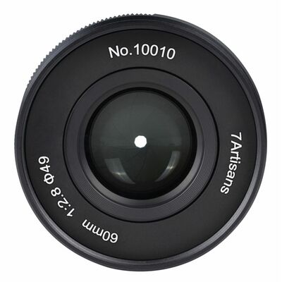7Artisans 60mm f/2,8 II Macro  Fujifilm X