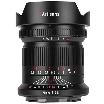 7Artisans 9mm f/5.6  Nikon Z-Mount