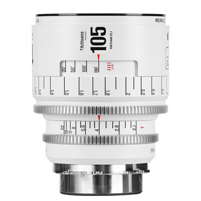 7Artisans Infinte 105mm T2.1  Arri PL weiß