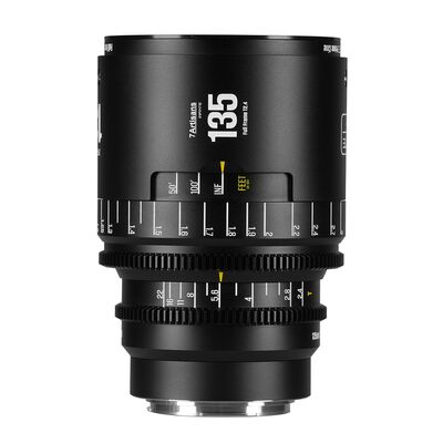 7Artisans Infinte 135mm T2.4  Canon EF schwarz